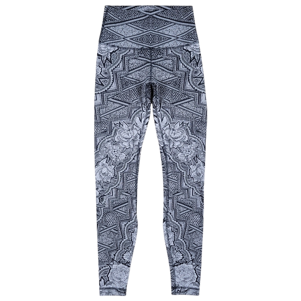 Lululemon Wunder Under High-Rise Tight *28" Womens 4 Inked Ice Grey Black W5BIUS